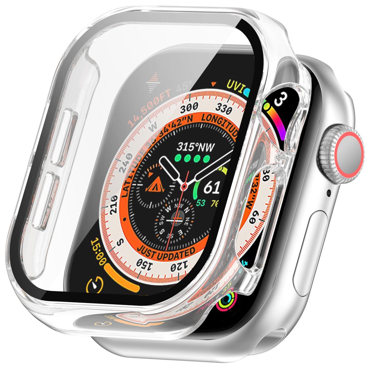 Etui Bizon Case Watch Adamo przedstawione od boku